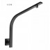 8” Square Rainfall Shower Head - NZHSS0115 - Black